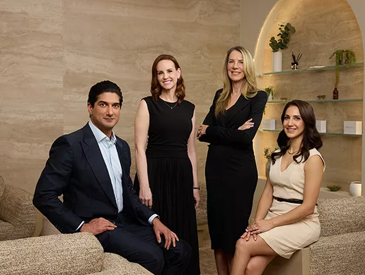 Dr. Kelly Killeen and her Beverly Hills plastic surgery team